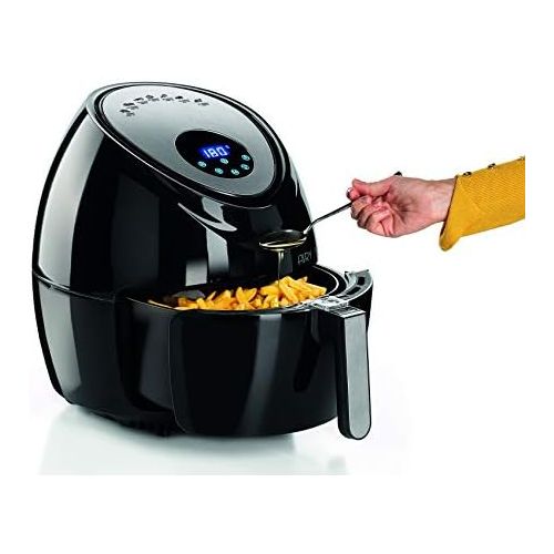  Ariete 4618 Deep Fryer XXL Oil Free 5.5 L LCD Display 60 Minutes 7 Programmes Temperature 80 200 C Includes Recipe 1800 W Black