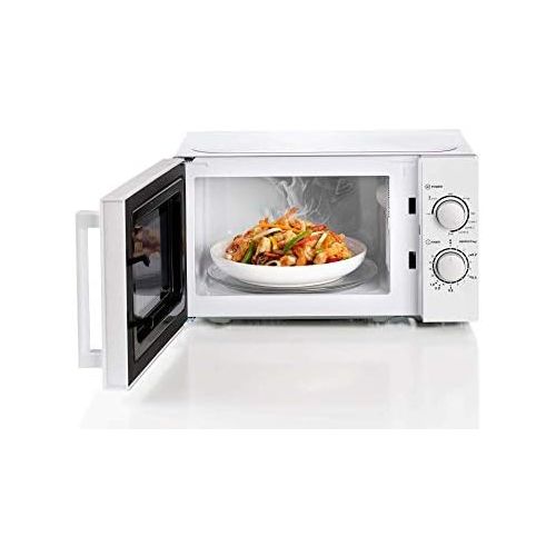  [아마존베스트]Ariete 952 Combination Microwave 20 Litres Warm Cooking Defrost 5 Power Levels 3 Combination Functions Grill Turntable 25.5 cm Timer 35 Minutes White