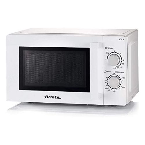  [아마존베스트]Ariete 952 Combination Microwave 20 Litres Warm Cooking Defrost 5 Power Levels 3 Combination Functions Grill Turntable 25.5 cm Timer 35 Minutes White