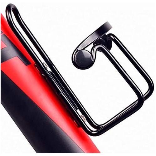  Ariie Bike Water Bottle Cages, Bike Bicycle Lightweight Aluminum Alloy Bottle Holder Cages for Outdoor Activities 2 Pack