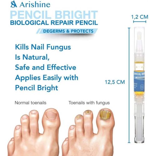  [아마존핫딜][아마존 핫딜] Arishine Fungus Treatment, Fungus Stop, Anti Fungus Nail Treatment, Effective Against Nail Fungus, Anti Fungal Nail Solution, Toenails and Fingernails Solution (2 Pack)