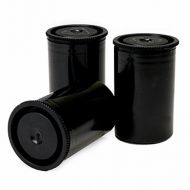 Arista Plastic Cartridge Cans (Black, 25-Pack)