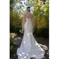 /Arlenedeluca Custom Monogrammed Bridal Veil