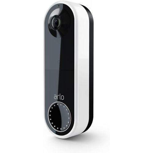  [아마존베스트]Arlo Essential Video Doorbell Wire-Free | HD Video Quality, 2-Way Audio, Package Detection | Motion Detection and Alerts | Built-in Siren | Night Vision | Wire-Free or Wired | AVD2