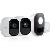 Arlo Technologies, Inc Arlo Pro - Wireless Home Security Camera System | Rechargeable, Night vision, IndoorOutdoor | 2 camera kit (VMS4230) with Arlo Lights