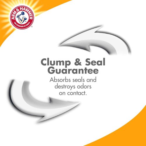  ARM & HAMMER Clump & Seal Platinum Cat Litter, Multi-Cat, 40 lb