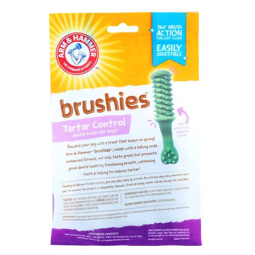  Arm & Hammer for Pets Arm & Hammer Dental Chews for Dogs | Dog Dental Treats that Fight Bad Breath and Remove Plaque & Tartar without Brushing | Great for Small & Large Dogs