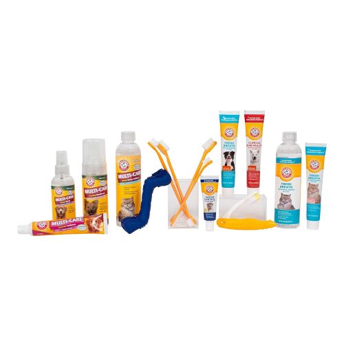  Arm & Hammer for Pets Arm & Hammer Tartar Control Dental Solutions for Dogs | Dog Toothpaste, Toothbrush, Water Additive & Dental Sprays | Vital to Your Dogs Health