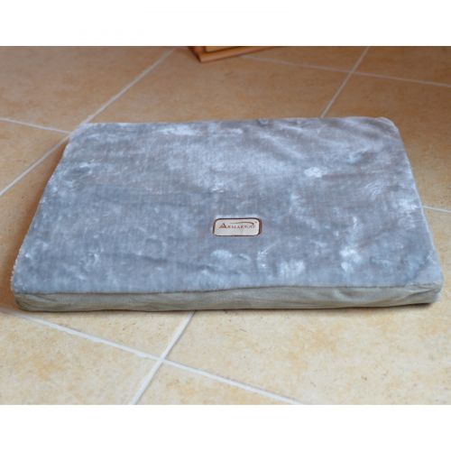  Armarkat Large Memory Foam Orthopedic Pet Bed Pad in Sage Green & Grey, 39 M06HHLHS-L
