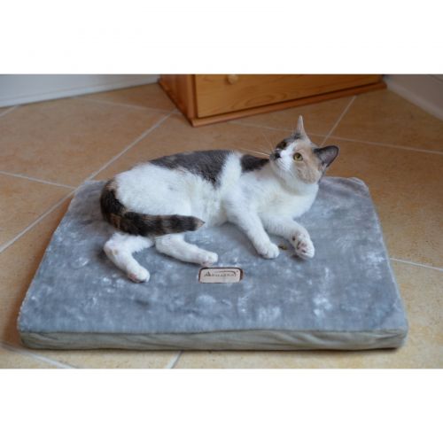  Armarkat Large Memory Foam Orthopedic Pet Bed Pad in Sage Green & Grey, 39 M06HHLHS-L