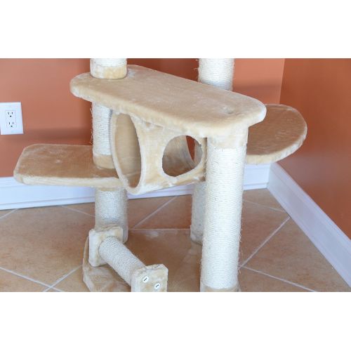  Armarkat Cat Tree Model A7463B, Beige