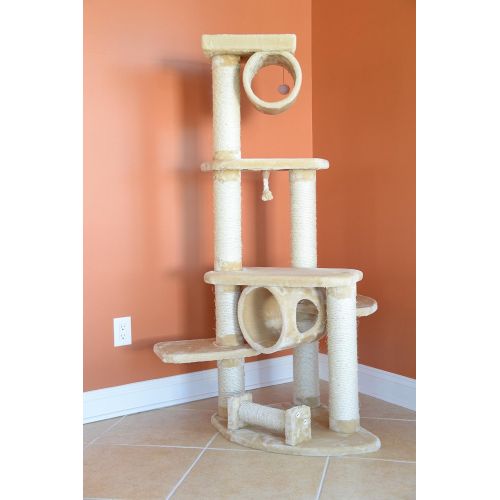  Armarkat Cat Tree Model A7463B, Beige