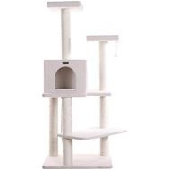 Armarkat B5701 57-Inch Cat Tree, Ivory