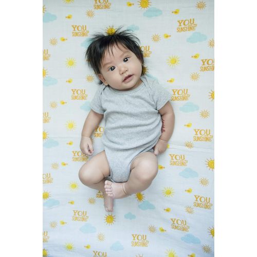  Arna Baby Arna Organic Swaddle Blankets 2 pack | Multi-use Receiving blankets | Unisex Baby Gift | 100% GOTS certified Muslin Cotton