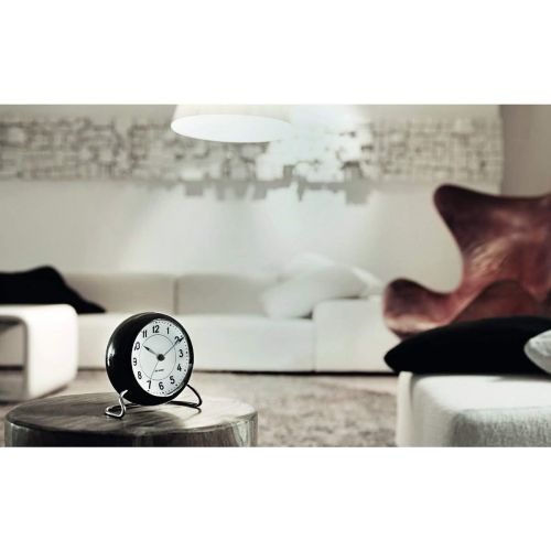  Arne Jacobsen Table Clock Station with Alarm