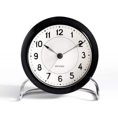  Arne Jacobsen Table Clock Station with Alarm