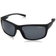 Arnette Mens Fastball 2.0 Polarized Rectangular Sunglasses matte black 62.0 mm