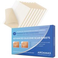  [아마존핫딜]Aroamas Professional Silicone Scar Sheets, Soften and Flattens Scars Resulting from Surgery, Injury,...