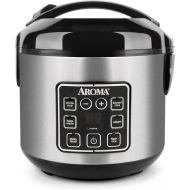 Aroma Housewares ARC-914SBD Digital Cool-Touch Rice Grain Cooker and Food Steamer, Stainless, Silver, 4-Cup (Uncooked) / 8-Cup (Cooked)