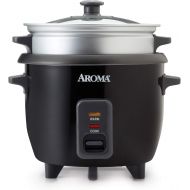 [아마존베스트]Aroma Housewares ARC-363-1NGB 2-6 cups Cooked Rice cooker, Steamer, Multicooker, Silver