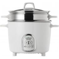 [아마존베스트]Aroma Housewares NutriWare 14-Cup (Cooked) Digital Rice Cooker and Food Steamer, White