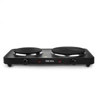 [아마존베스트]Aroma Housewares AHP-312 Double Hot Plate, Black