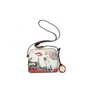 Authentic Arosa U.S.A. | European Fashionista in Paris | Graphic Design Vintage Urban Edgy Purse: FHS8250