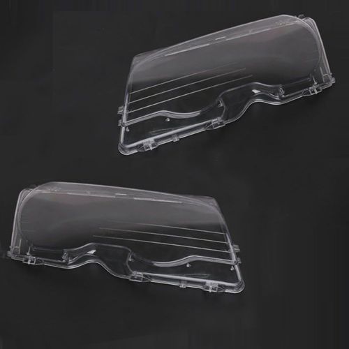  Arotom Fit for 1998-2002 BMW 3 Series E46 2 Door / M3 2001-2006 Headlight Lens Plastic Covers Left + Right Pair