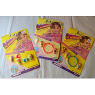 /ArrayOfHappiness Vintage 1989 Mannix Mini Playmates Snap On Jewelry Dolls