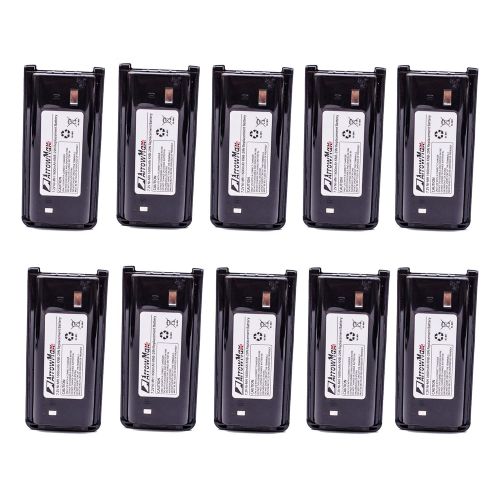  MAXTOP 10 Pack Maxtop AKCM0029-1600-D KNB-29N Replacement Battery for Kenwood TK-2300 TK-3300 TK-2200LP TK-3200LP TK-2300VP