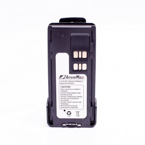  MAXTOP 4 Pack Maxtop AMCM4412-1800-D Ni-MH Battery for Motorola DP2400 DP2600XiR P6600 as PMNN4418
