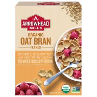 Arrowhead Mills Organic Cereal, Oat Bran Flakes, 12 oz. Box (Pack of 12)