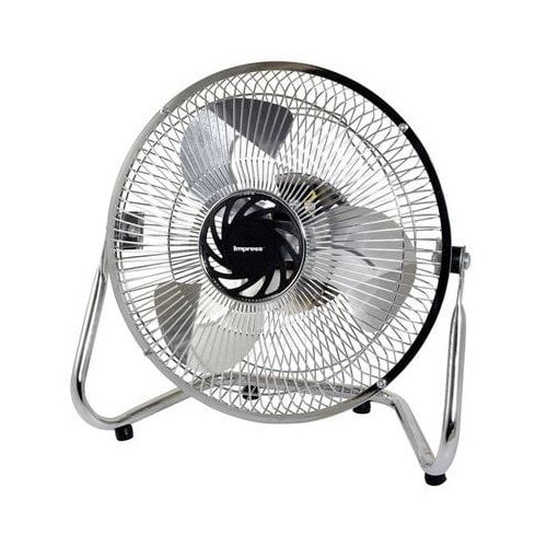  Arrowmounts Impress 9-Inch High Velocity Fan Silver Finish, Im-709v