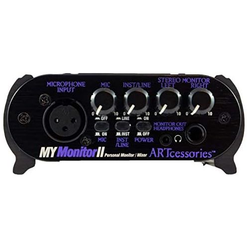  [아마존베스트]Art My Monitor Ii Mixer Personal for Microphones and Stereo Sources