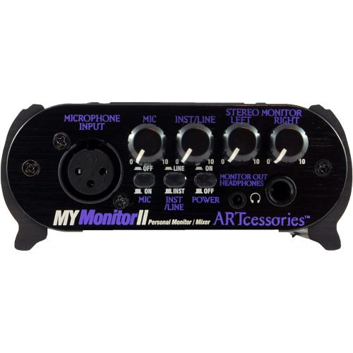  [아마존베스트]Art My Monitor Ii Mixer Personal for Microphones and Stereo Sources