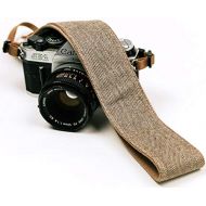 Art Tribute Brown Jeans Camera Strap Real Denim Belt for All DSLR Camera. Denim Style Universal SLR Strap, Neck Shoulder Camera Strap for Canon, Nikon,Pentax, Sony, Fujifilm and Digital Camera