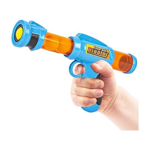  ArtCreativity Foam Ball Launcher with 6 Balls, Pump Action Shooting Toy Blaster for Kids, Outdoor Summer Fun, Fetch Toy for Dogs, Best Holiday or Birthday Gift for Boys and Girls