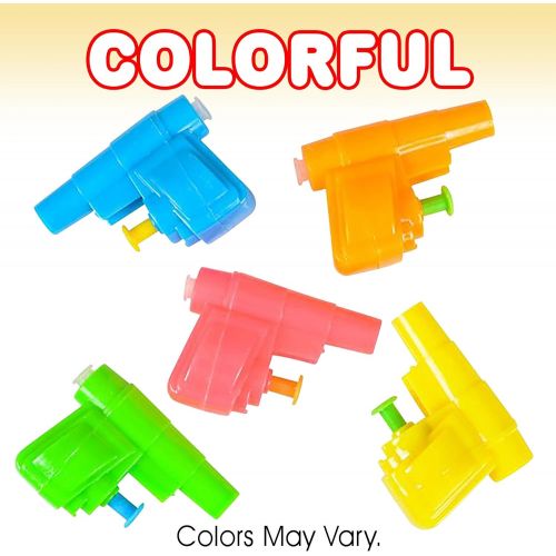  ArtCreativity Colorful Mini Water Guns - Pack of 24 - Fun Assorted Neon Colors - Great Pool and Beach Party Favor - Amazing Gift Idea for Boys and Girls Ages 3+