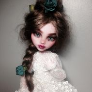 /ArtDollsByVlad Monster high repaint doll monster high doll ooak doll free shipping Draculaura ooak