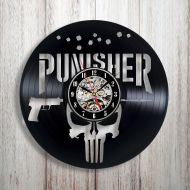 ArtWallCrafts Punisher skull, Punisher clock, Punisher art, Punisher wall art, Punisher gifts, Punisher birthday, Punisher party, Punisher vinyl