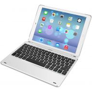 [아마존베스트]iPad 9.7-inch (iPad 6, 2018 / iPad 5, 2017) Keyboard, Arteck Ultra-Thin Bluetooth Keyboard with Folio Full Protection Case for Apple iPad 9.7 iPad 6, 5 and iPad Air 1 with 130 Degr