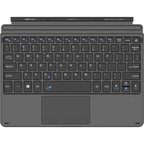  [아마존베스트]Arteck Microsoft Surface Go Type Cover, Ultra-Slim Portable Bluetooth Wireless Keyboard with Touchpad for Surface Go 2 (2020) and Surface Go Built-in Rechargeable Battery