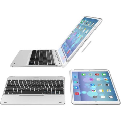  [아마존베스트]iPad Air 10.5-inch Keyboard, Arteck Ultra-Thin Bluetooth Keyboard with Folio Full Protection Case for Apple iPad Air 3 10.5-inch (2019) / iPad Pro 10.5-inch (2017) with 130 Degree