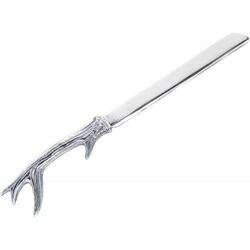  [아마존베스트]Arthur Court Designs Aluminum 13.75 inch Antler Cake Knife