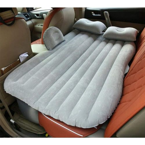  Artist Unknown Car Air Bed Inflatable Mattress Travel Sleeping Camping Cushion Back Seat Pads (Grey)