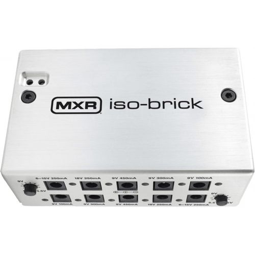  MXR M238 Iso-Brick Power Supply Bundle with Dunlop PVP101 Pick Pack