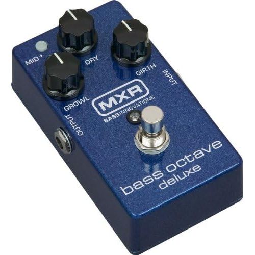  MXR M288 Bass Octave Deluxe Pedal w/ 4 Cables