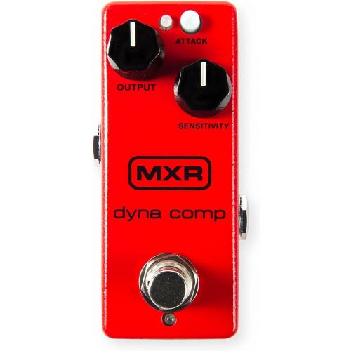 MXR M291 Dyna Comp Mini Compressor Pedal Bundle with 3 MXR 6-inch Right Angle Patch Cables