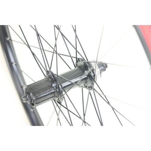  Artist Unknown 26 inch Alloy Wheels ATB Bike Bicycle Disc Brake Centerlock Hubs and Cassette