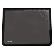 Artistic Logo Pad Desktop Organizer with Clear Overlay, 31 x 20, Black, Sold as 1 Each